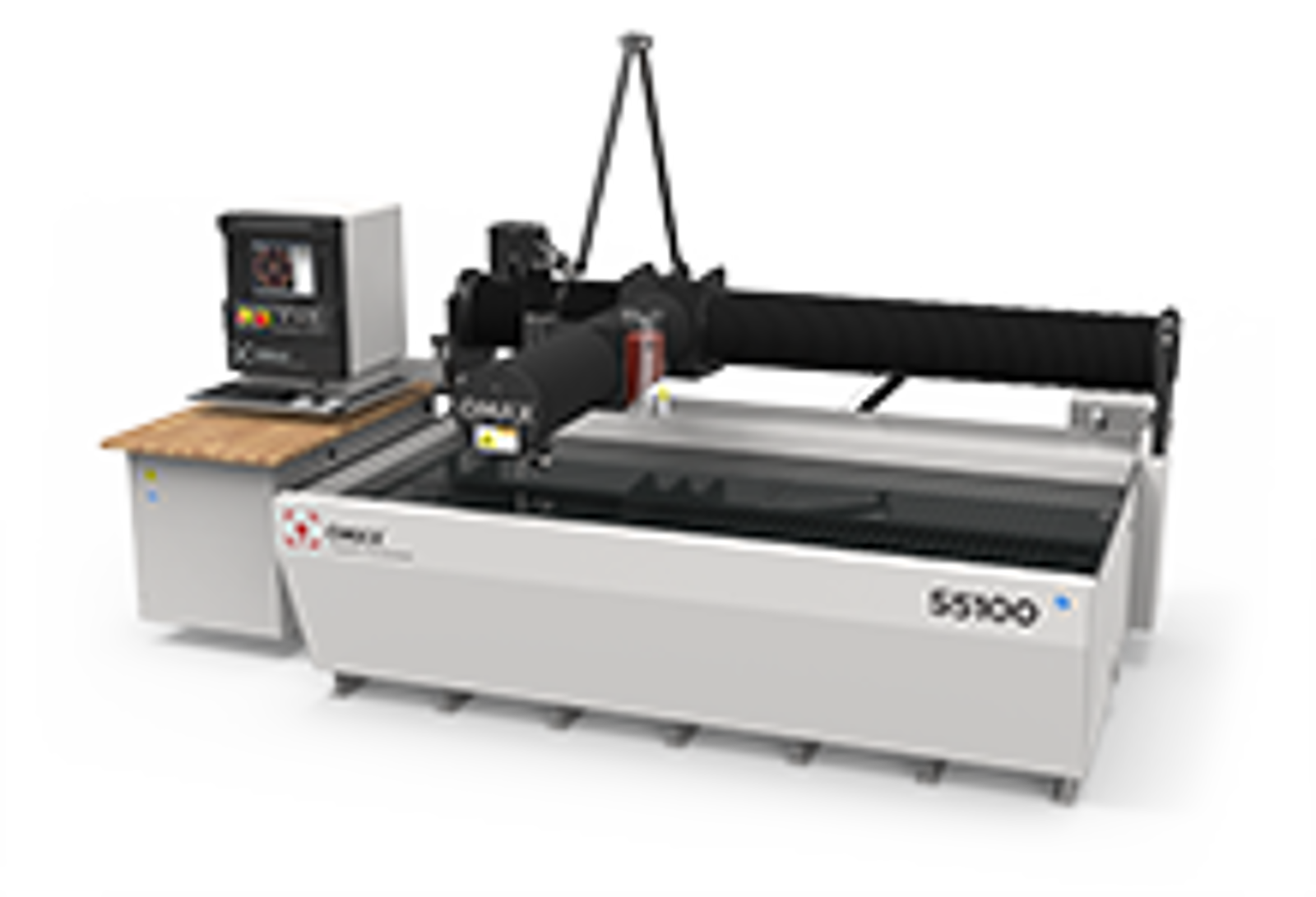 OMAX abrasive waterjet machine